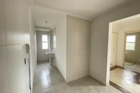 Cozinha de apartamento para alugar com 2 quartos, 49m² em Outeiro de Passárgada, Cotia