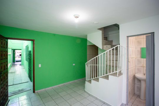 Sala de casa para alugar com 2 quartos, 60m² em Campanário, Diadema