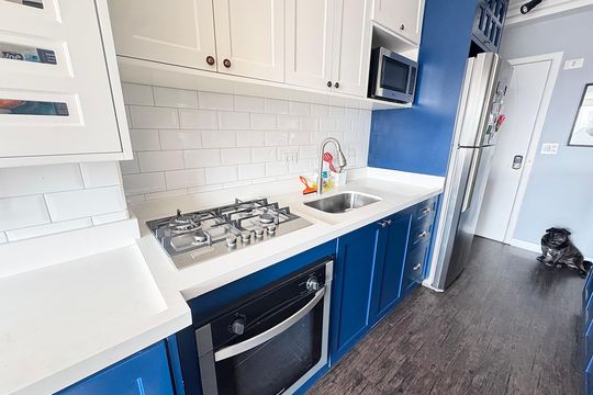 Cozinha de apartamento à venda com 2 quartos, 58m² em Vila Dom Pedro Ii, São Paulo