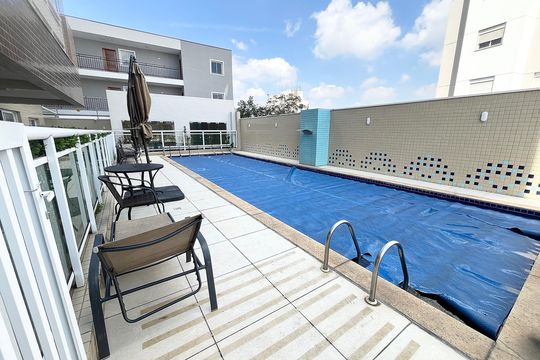 Área comum - Piscina de apartamento à venda com 2 quartos, 58m² em Vila Dom Pedro Ii, São Paulo