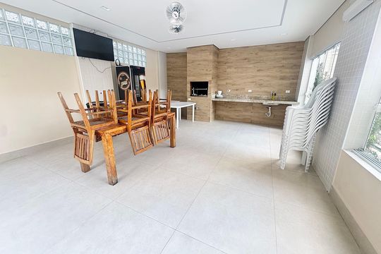 Área comum - Churrasqueira de apartamento à venda com 2 quartos, 58m² em Vila Dom Pedro Ii, São Paulo