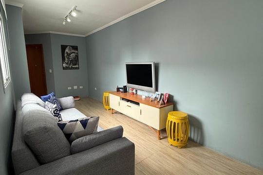 Sala de apartamento à venda com 2 quartos, 100m² em Vila Vilma, Santo André