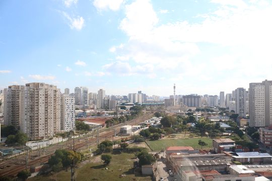 Varanda de apartamento à venda com 2 quartos, 62m² em Barra Funda, São Paulo