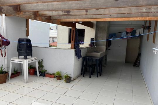 Área externa de apartamento à venda com 2 quartos, 86m² em Vila Guarani, Santo André