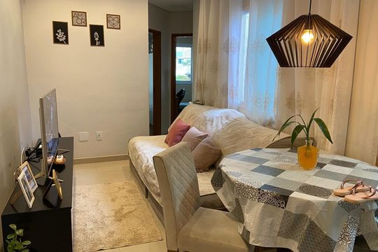 Sala de jantar de apartamento à venda com 2 quartos, 86m² em Vila Guarani, Santo André