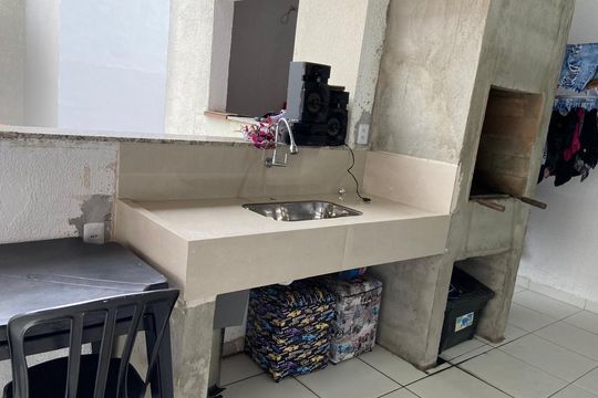 Churrasqueira de apartamento à venda com 2 quartos, 86m² em Vila Guarani, Santo André
