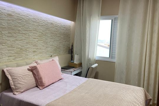 Quarto 1 de apartamento à venda com 2 quartos, 86m² em Vila Guarani, Santo André
