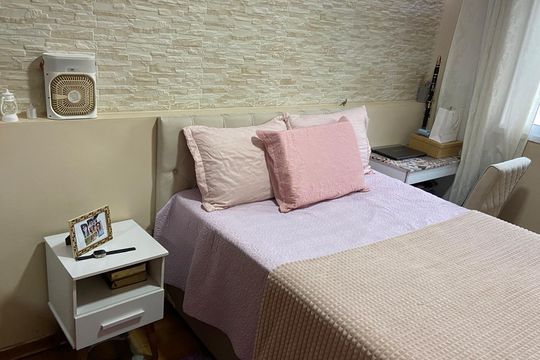 Quarto 1 de apartamento à venda com 2 quartos, 86m² em Vila Guarani, Santo André
