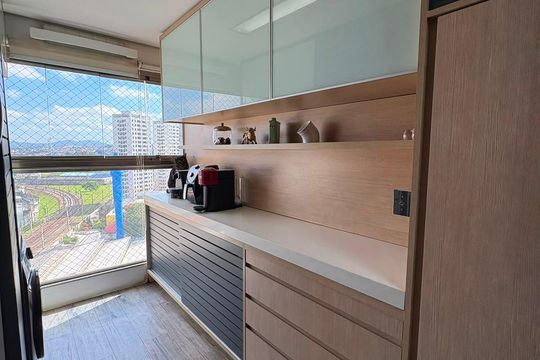 Área de serviço de apartamento à venda com 2 quartos, 70m² em Vila Leopoldina, São Paulo