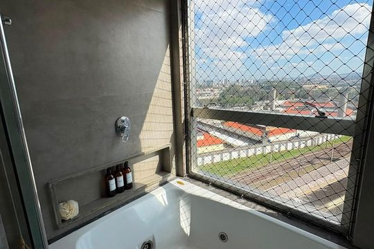 Banheiro de apartamento à venda com 2 quartos, 70m² em Vila Leopoldina, São Paulo