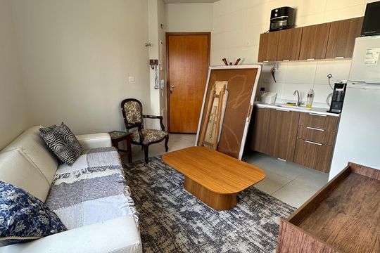 Sala de kitnet/studio à venda com 1 quarto, 30m² em Jardim Sabara, São Paulo