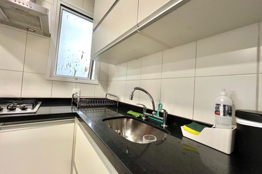 Cozinha de apartamento à venda com 3 quartos, 121m² em Vila Mascote, São Paulo