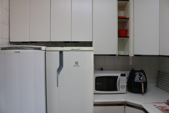 Cozinha de apartamento à venda com 2 quartos, 79m² em Pompeia, São Paulo