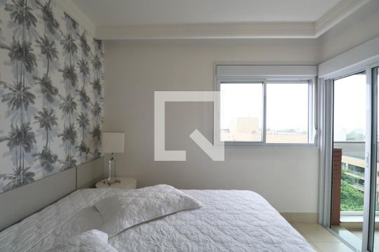 Quarto de apartamento para alugar com 3 quartos, 160m² em Jardim Belmar, Guarujá