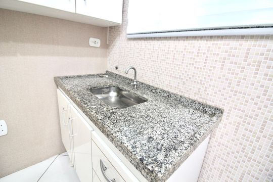 Cozinha  de casa para alugar com 1 quarto, 49m² em Jardim Belem, São Paulo