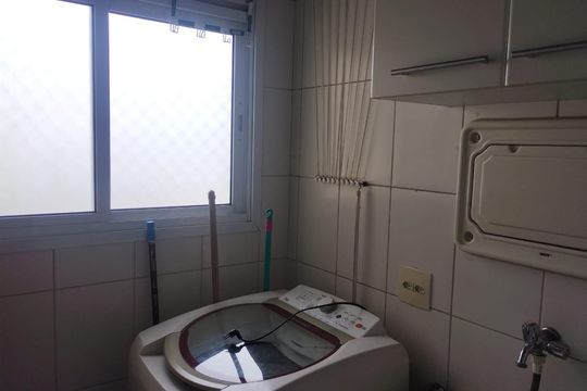 Área de serviço de apartamento à venda com 3 quartos, 63m² em Vila Guilherme, São Paulo