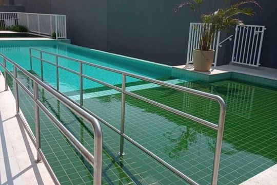 Piscina de apartamento para alugar com 2 quartos, 45m² em Jardim Santa Rosália, Sorocaba