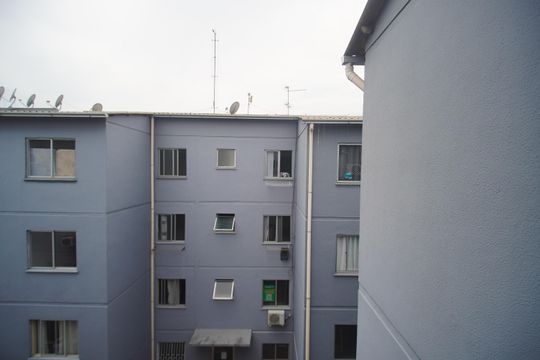 vista da sala de apartamento para alugar com 2 quartos, 55m² em Santos Dumont, São Leopoldo