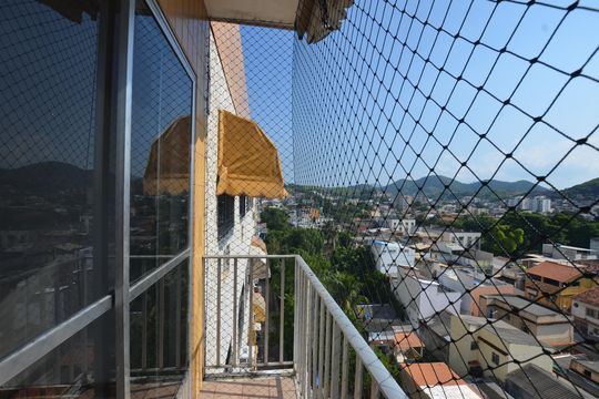 Varanda da Sala de apartamento à venda com 2 quartos, 81m² em Praça Seca, Rio de Janeiro