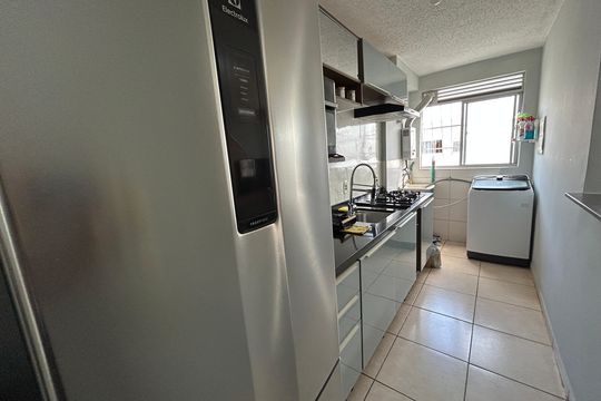 Cozinha de apartamento para alugar com 2 quartos, 55m² em Anchieta, Nilópolis
