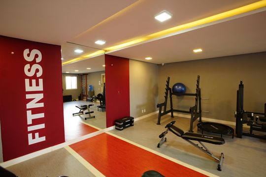 Área comum - Academia de apartamento à venda com 2 quartos, 40m² em Jardim, Santo André
