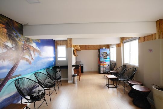 Área comum de apartamento à venda com 2 quartos, 40m² em Jardim, Santo André
