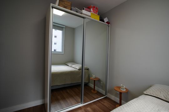 Quarto 2 de apartamento à venda com 2 quartos, 40m² em Jardim, Santo André