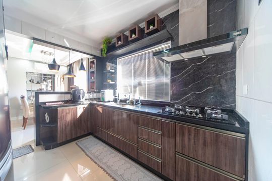 Cozinha  de casa para alugar com 2 quartos, 120m² em Vila Humaita, Santo André