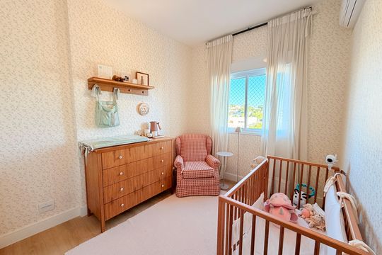 Suíte 3 de apartamento à venda com 3 quartos, 160m² em Parque do Colégio, Jundiaí