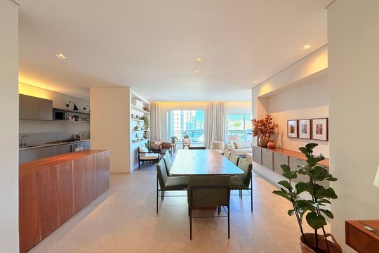 Sala de apartamento à venda com 3 quartos, 160m² em Parque do Colégio, Jundiaí