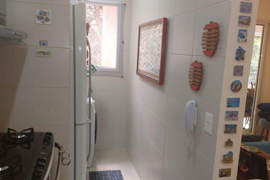 Banheiro de apartamento à venda com 2 quartos, 67m² em Vila Emir, São Paulo