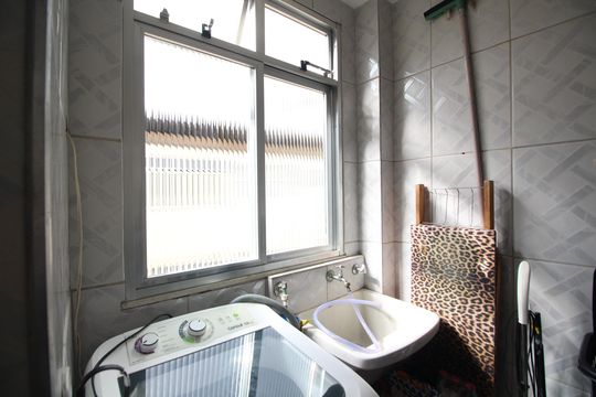 Área de Serviço de apartamento à venda com 2 quartos, 52m² em Taquara, Rio de Janeiro