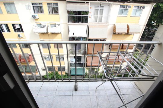 Quarto 1 - Varanda de apartamento à venda com 2 quartos, 52m² em Taquara, Rio de Janeiro