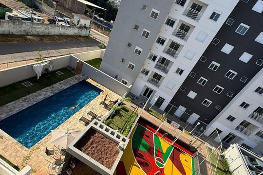 Vista da varanda de apartamento para alugar com 2 quartos, 44m² em Vila Angelica, Sorocaba