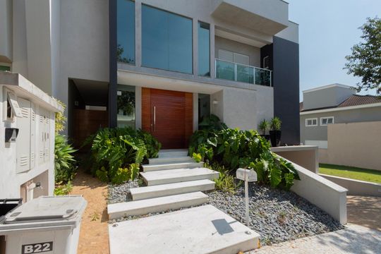 Fachada de casa de condomínio para alugar com 4 quartos, 441m² em Parque Campolim, Sorocaba
