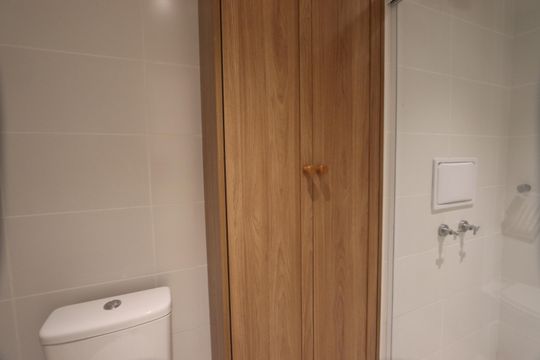 Banheiro de kitnet/studio à venda com 1 quarto, 55m² em Jardim Independência (são Paulo), São Paulo