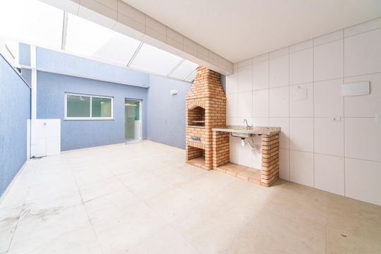 Quintal e Área Gourmet de casa para alugar com 3 quartos, 230m² em Jardim Paraiso, Santo André