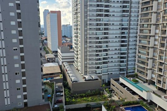 Vista da varanda de apartamento à venda com 1 quarto, 65m² em Vila Zilda, São Paulo
