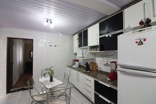 Cozinha  de casa para alugar com 3 quartos, 125m² em Vila Mazzei, Santo André