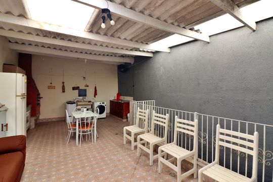 Espaço Gourmet e Área de Serviço  de casa para alugar com 3 quartos, 125m² em Vila Mazzei, Santo André
