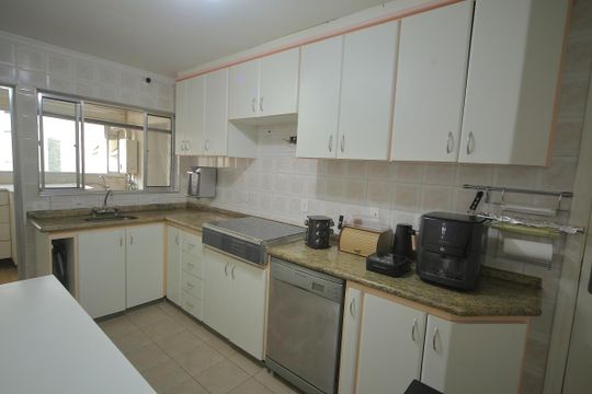 Cozinha  de apartamento à venda com 3 quartos, 135m² em Jardim do Mar, São Bernardo do Campo