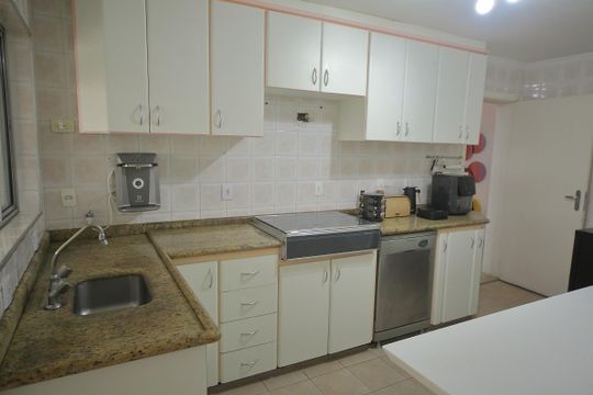 Cozinha  de apartamento à venda com 3 quartos, 135m² em Jardim do Mar, São Bernardo do Campo
