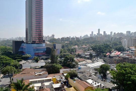 Vista cobertura de apartamento à venda com 4 quartos, 177m² em Pinheiros, São Paulo