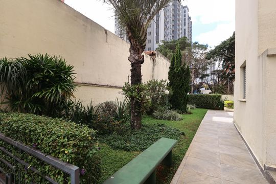 Área comum -  Jardim de apartamento para alugar com 2 quartos, 56m² em Ipiranga, São Paulo