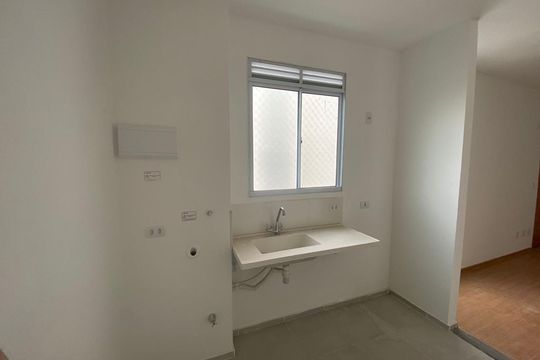 Cozinha de apartamento para alugar com 2 quartos, 42m² em Caixa d’Água, Taubaté