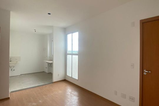 Sala de apartamento para alugar com 2 quartos, 42m² em Caixa d’Água, Taubaté