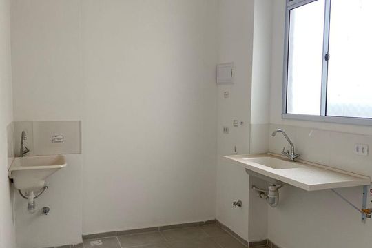 Cozinha de apartamento para alugar com 2 quartos, 42m² em Caixa d’Água, Taubaté
