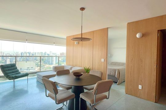 Apartamento para alugar com 1 quarto, 51m² em Vila Anglo Brasileira, São Paulo