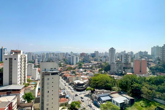 Vista da Sala de apartamento para alugar com 1 quarto, 51m² em Vila Anglo Brasileira, São Paulo