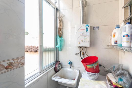 Área de Serviço de apartamento à venda com 2 quartos, 68m² em Rio Comprido, Rio de Janeiro